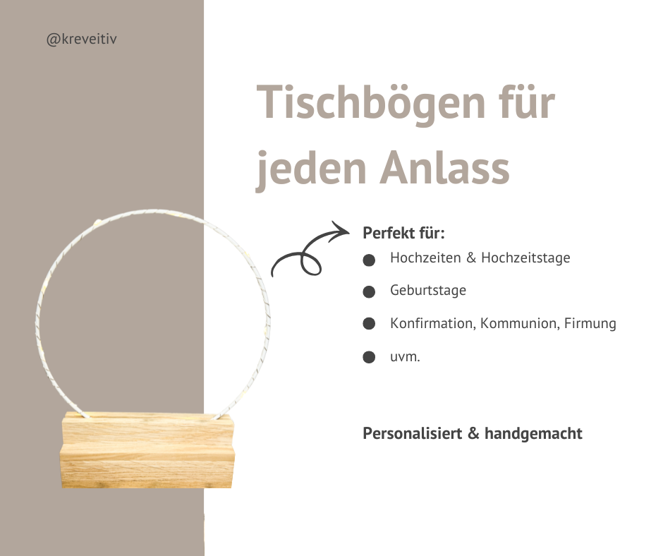 Geschenk zum bestandenen Führerschein – Tischbogen 'Allzeit gute Fahrt' für Auto & Motorrad mit Licht