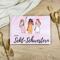 Freundebuch für Frauen - Meine Sekt-Schwestern, Erwachsenen Freundebuch mit 30 Seiten