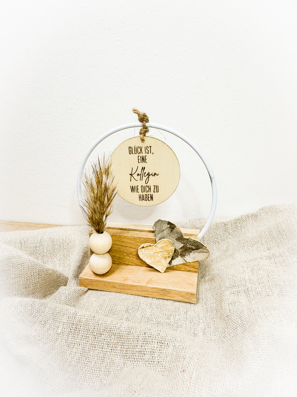 Geschenk für Kollegin/Kollegen - Glück ist, eine Kollegin/einen Kollegen wie dich zu haben