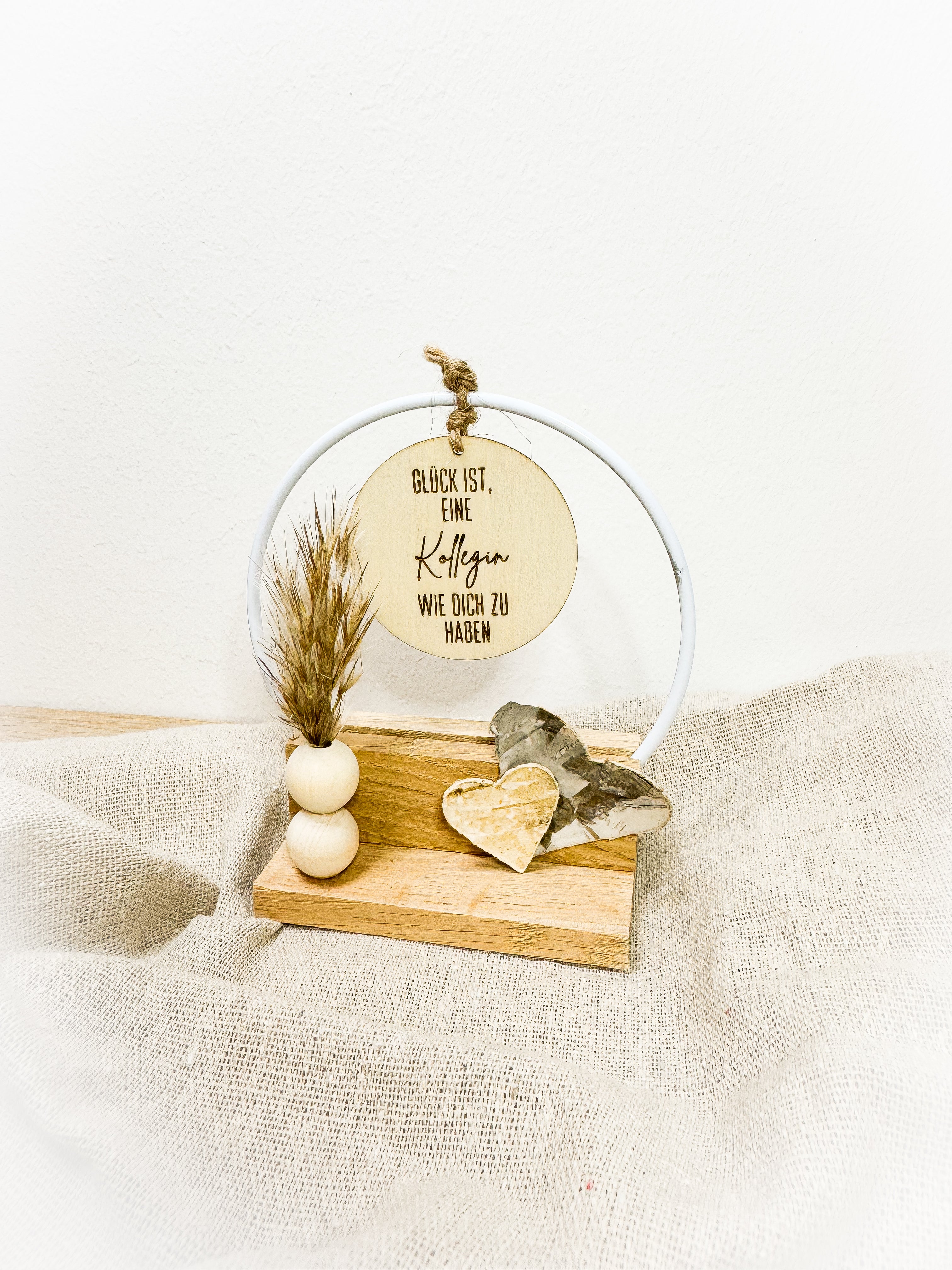 Geschenk für Kollegin/Kollegen - Glück ist, eine Kollegin/einen Kollegen wie dich zu haben