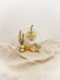 Geschenk für Mitarbeiter - Handgefertigte Holzdeko zum Geburtstag & Weihnachten