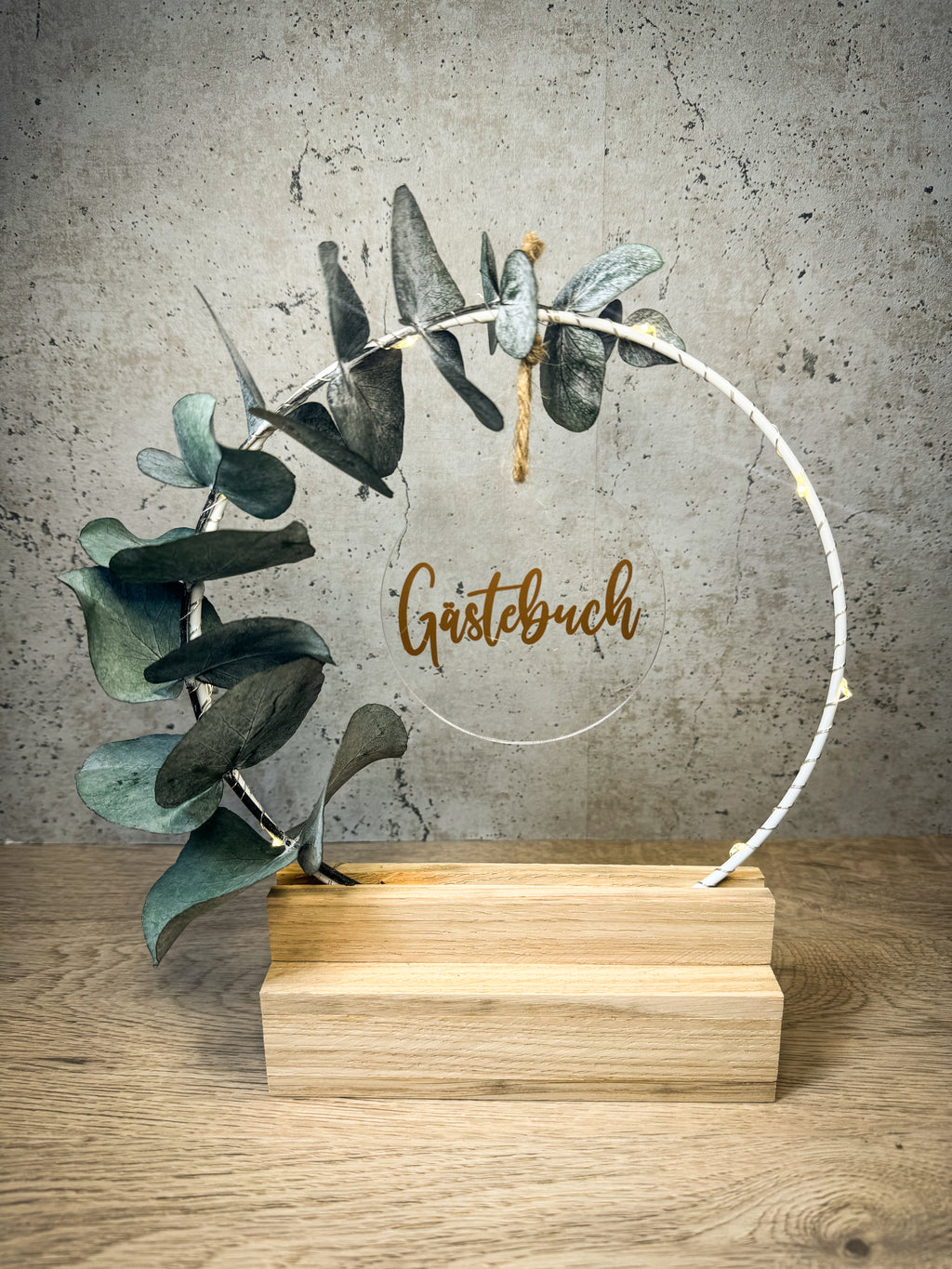 Hochzeitsschilder Set - Candybar, Fotobox & Gästebuch - Handgefertigte Tischbögen zur Hochzeit