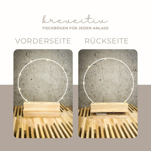 Geschenk für Mama - Du bist unentBÄRlich - Handgefertigter Tischbogen zum Geburtstag & Weihnachten